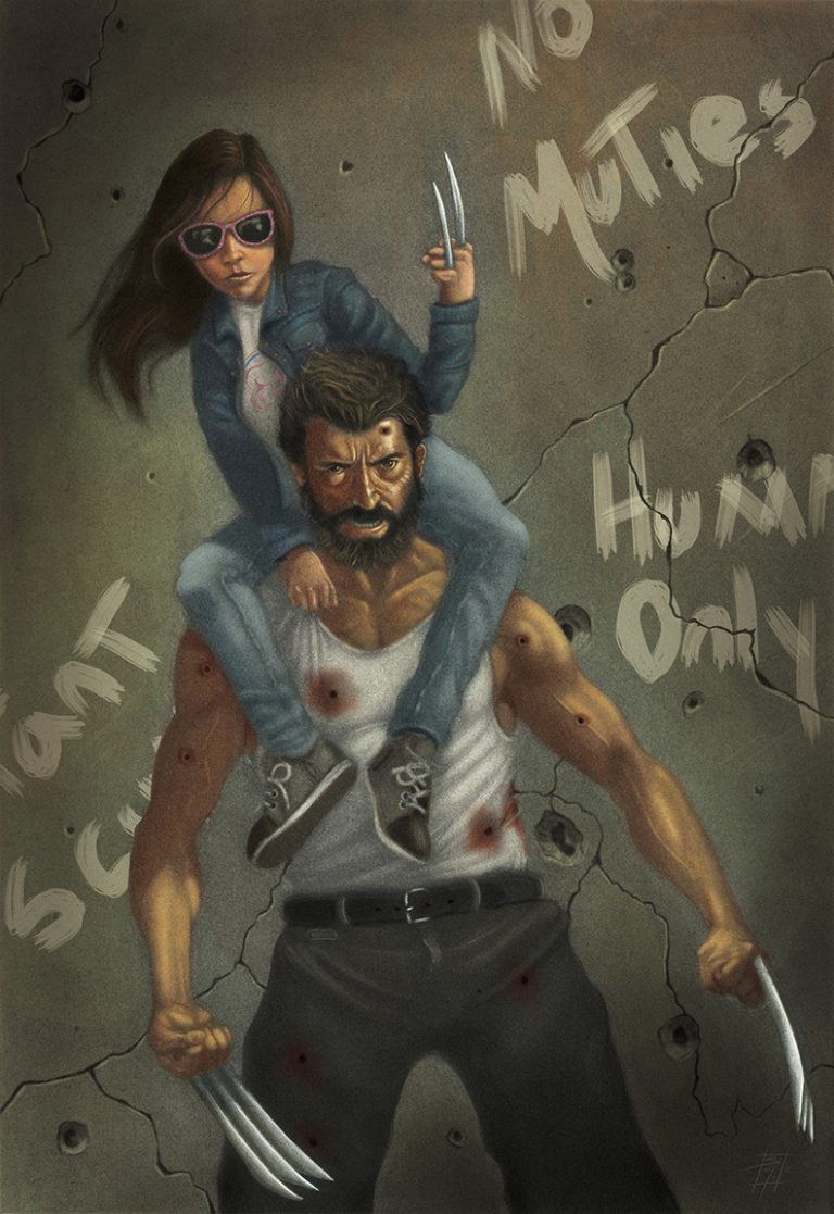 Logan, illustration of Wolverine