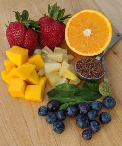 Rainbow Smoothie Ingredients